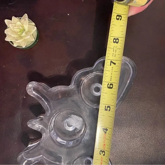 Glass butterfly candle holder - Picture 7 of 7